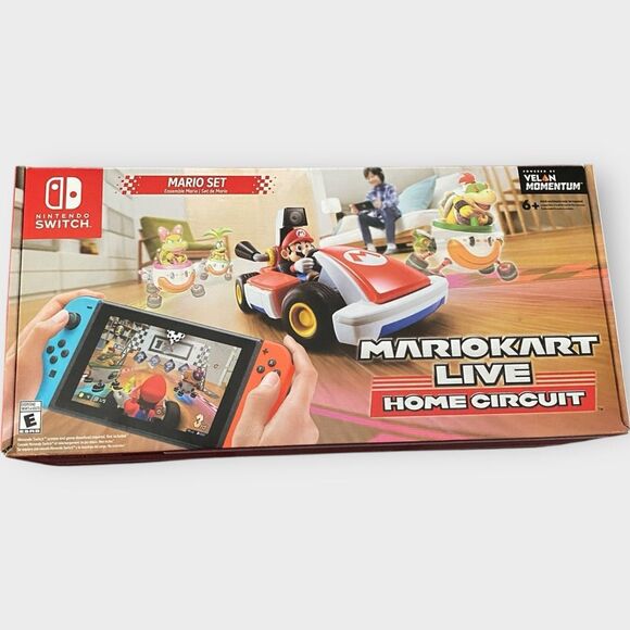 Nintendo Switch Mario Kart Live Home Circuit Mario Set Official RC New - Picture 1 of 12